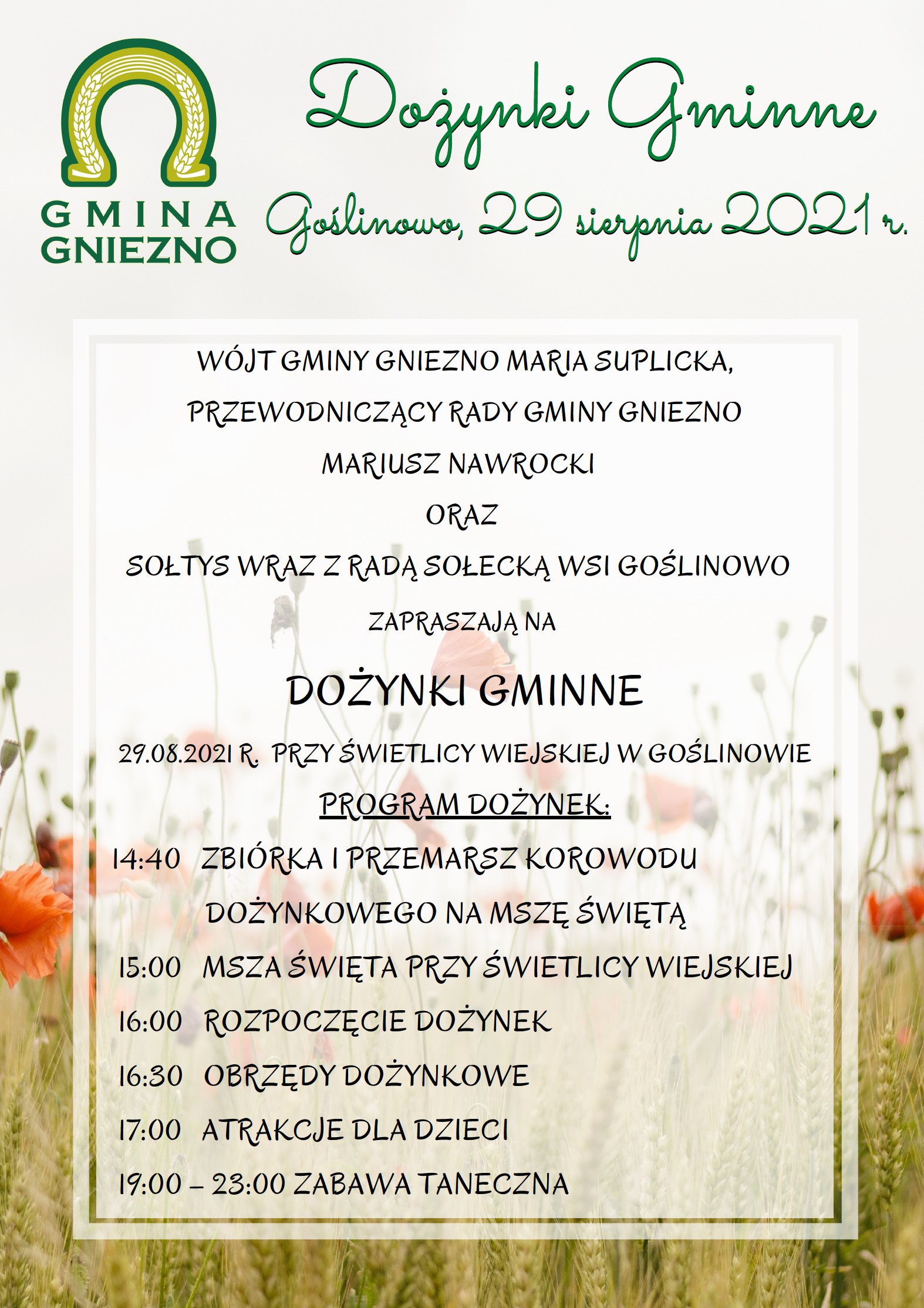 Dożynki gminne