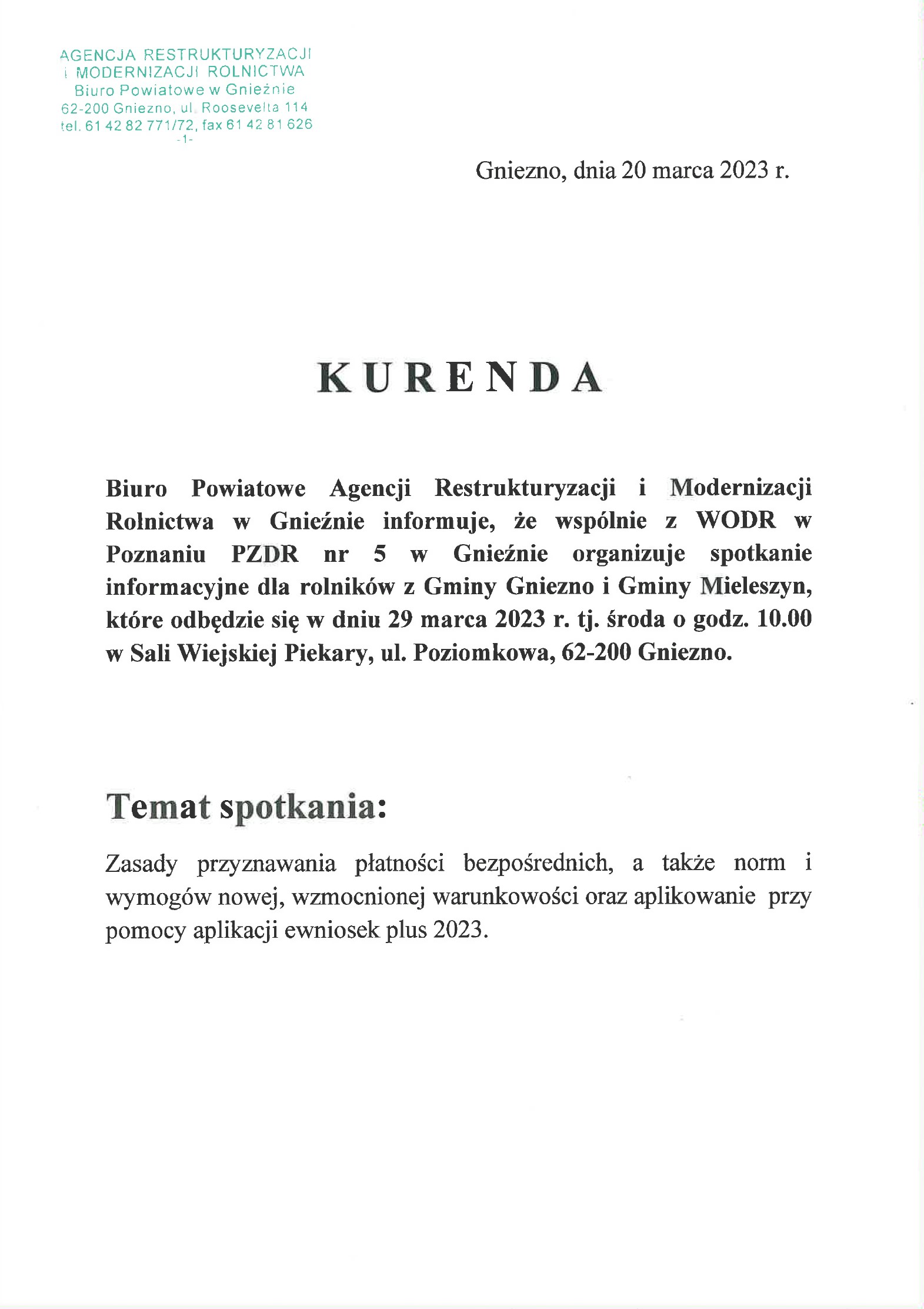 Ogłodzenie